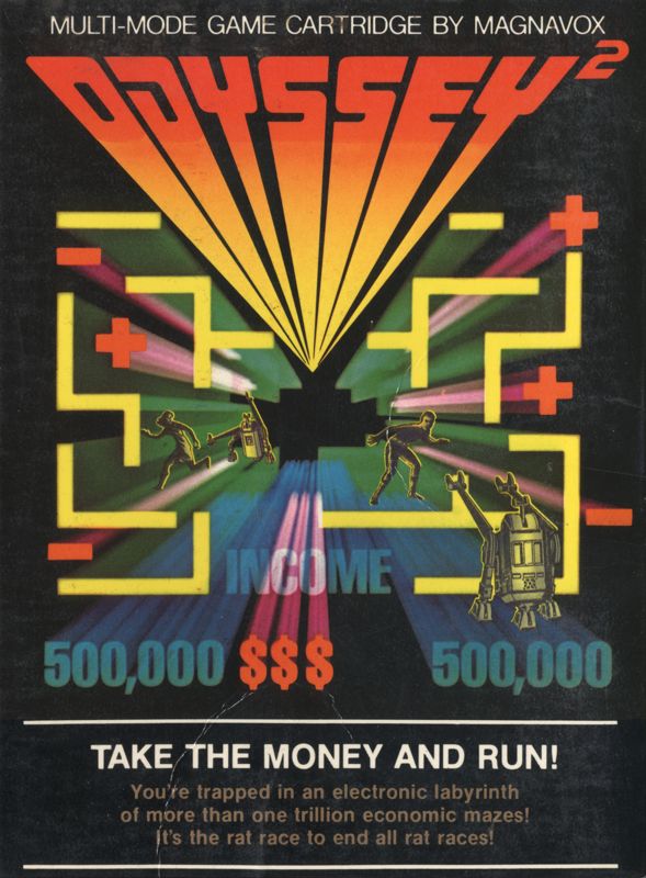 Take the Money and Run box art for Odyssey 2